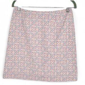 Vineyard Vines Nautical Life‎ Preserver Print Mini Skirt Sz 6